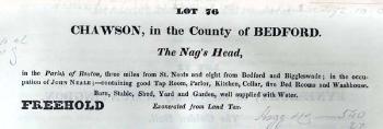 WG2526 Nags Head from 1840 sale catalogue